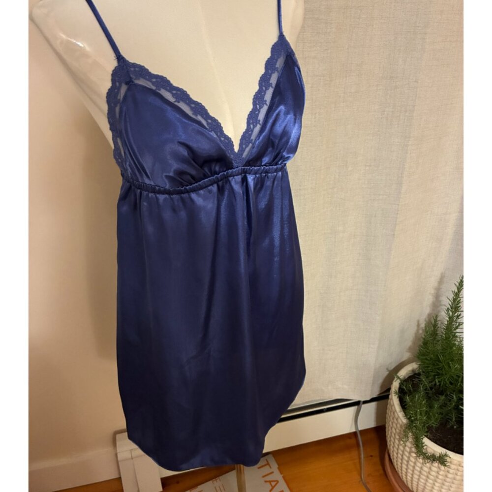 Lilac & Lavender Blue Babydoll Nighty Chemise